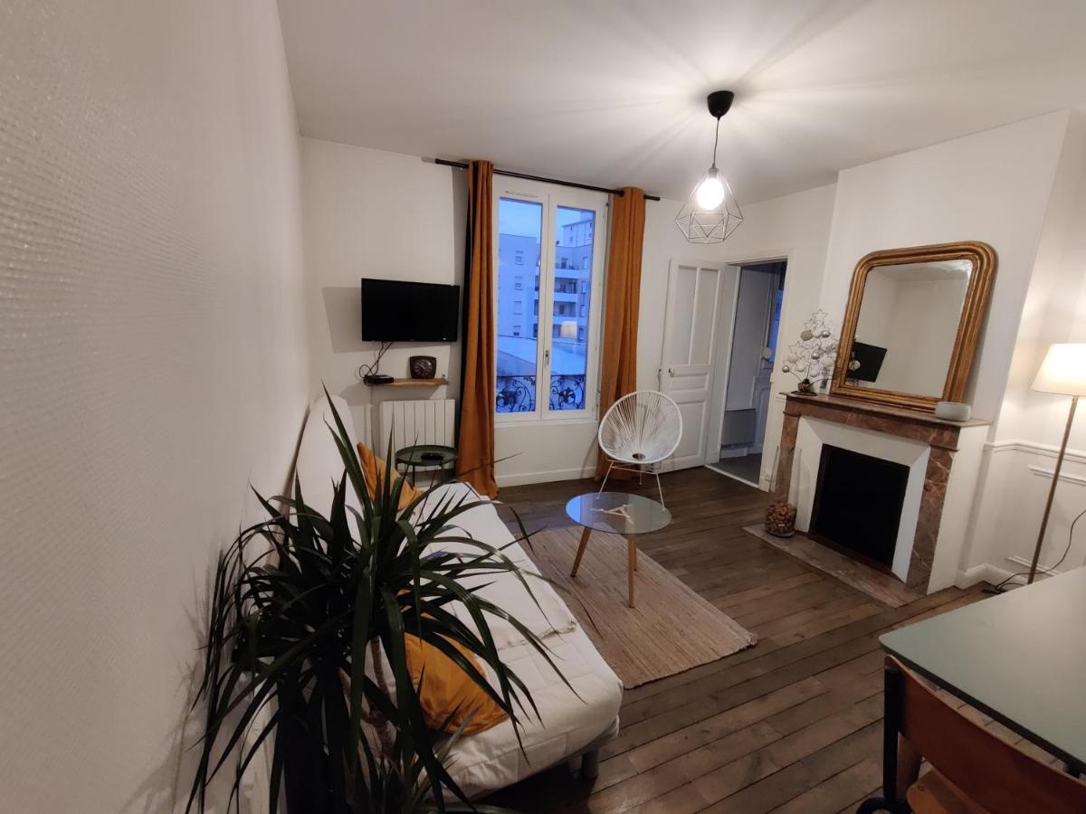 Appartement Cosy A 10 Min A Pieds De La Gare Reims Exterior foto
